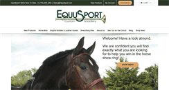 Desktop Screenshot of equusport.com